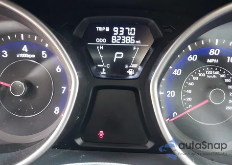 2013 Hyundai Elantra Gls z USA, uszkodzony, nr VIN 5NPDH4AEXDH409269